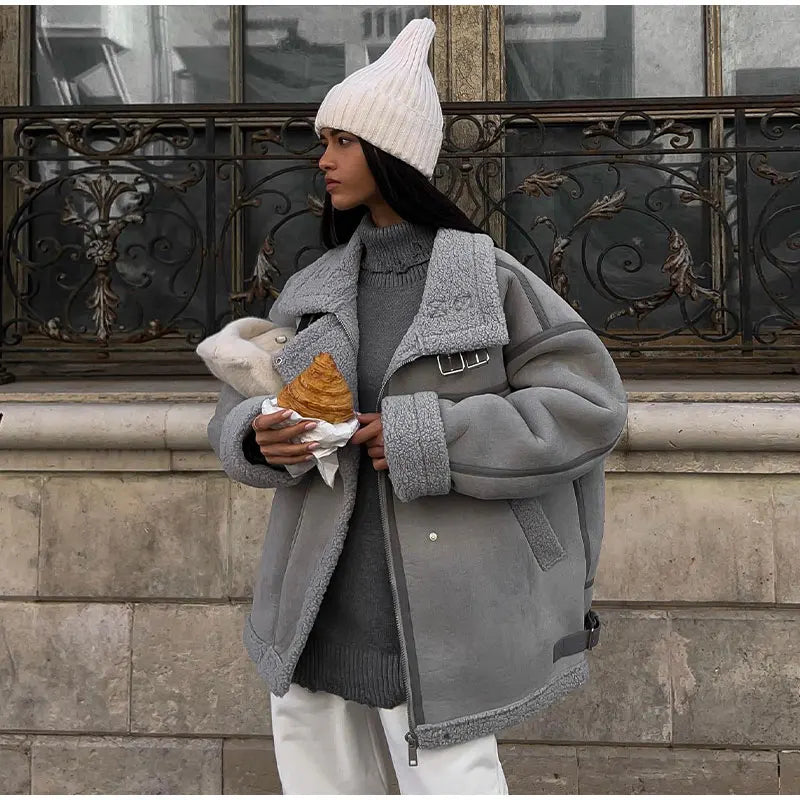| vinterjacka mjuk &amp; Trendy