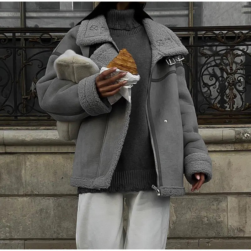 | vinterjacka mjuk &amp; Trendy