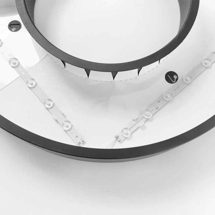 [Öppen låda] LED Pendelring Taklampa Modern Metall Akryl Ljus
