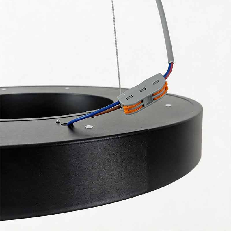 [Öppen låda] LED Pendelring Taklampa Modern Metall Akryl Ljus