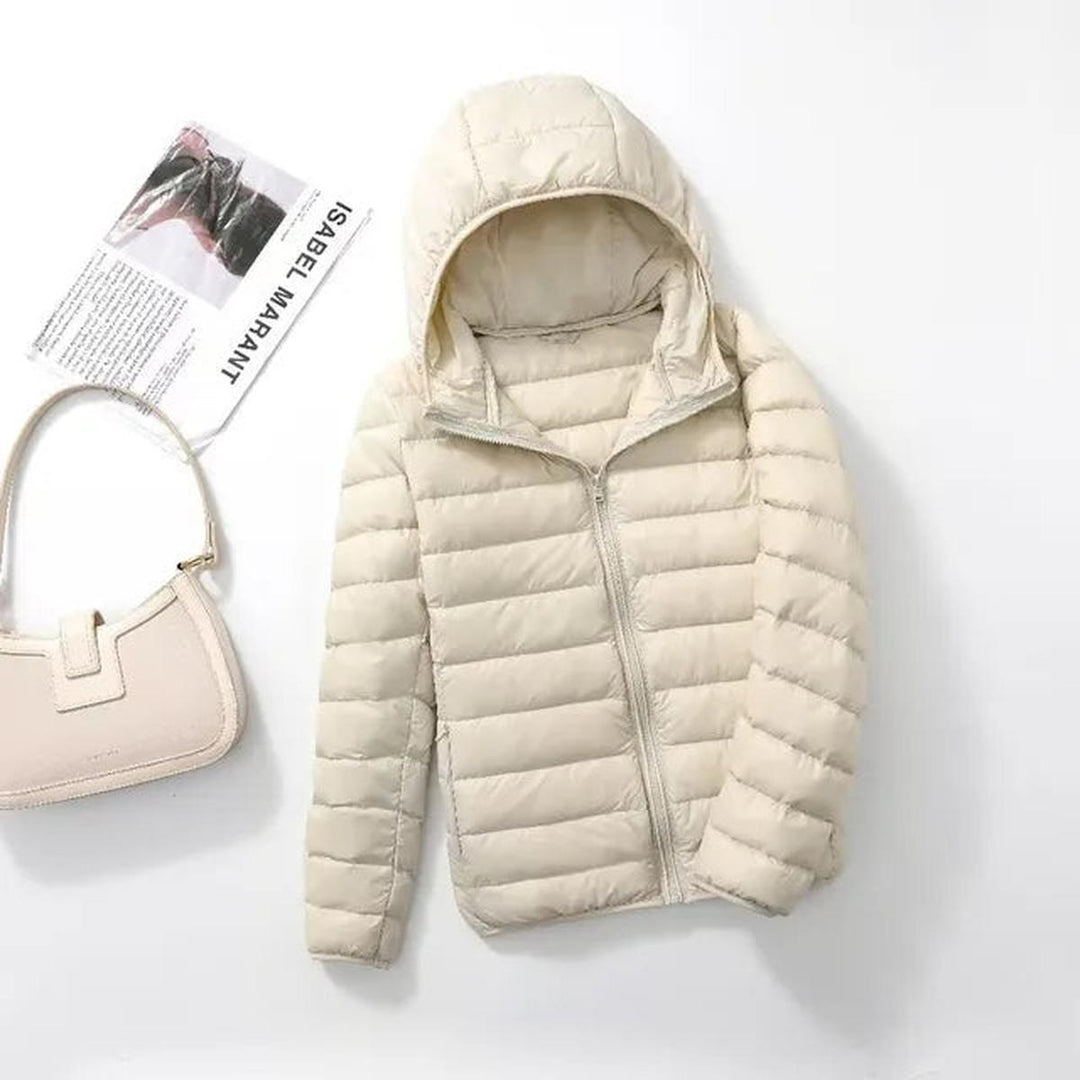 Ultralätt Packable Down Jacka med Huva