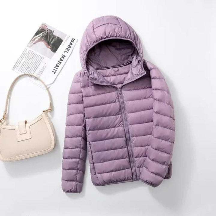 Ultralätt Packable Down Jacka med Huva