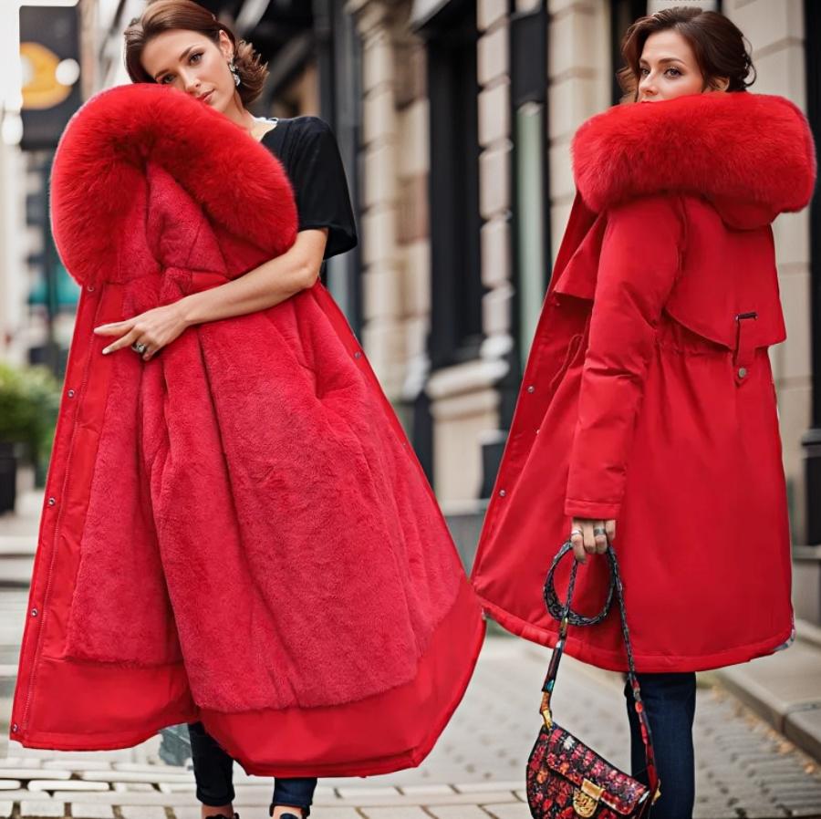 | vinter parka vattentät och med huva