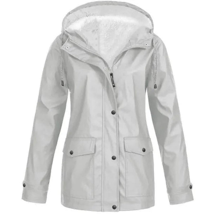 | Fleece utomhusjacka med huva - Damjacka