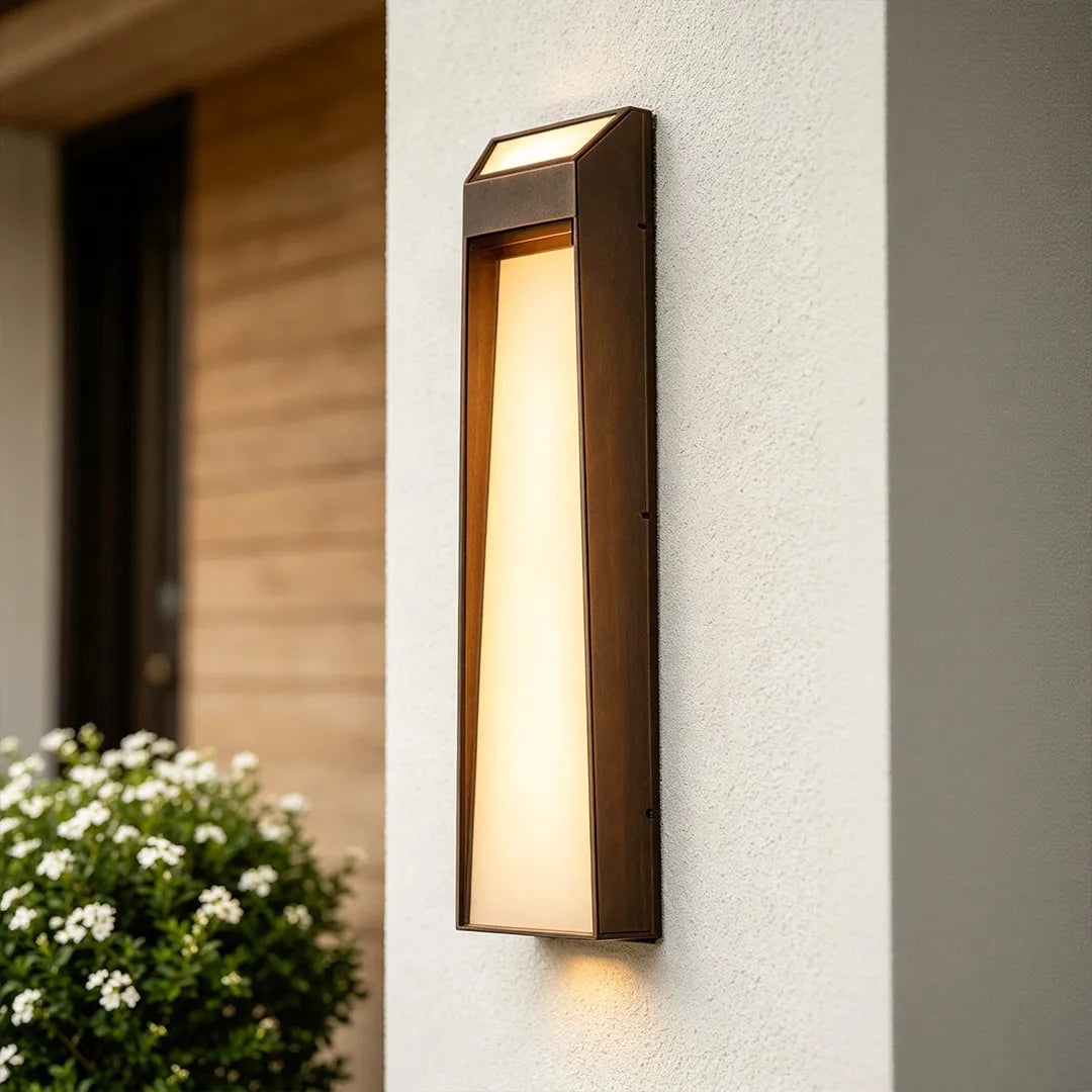 LED Utomhus Väggmonterad Belysning Modern Vattentålig Lampa