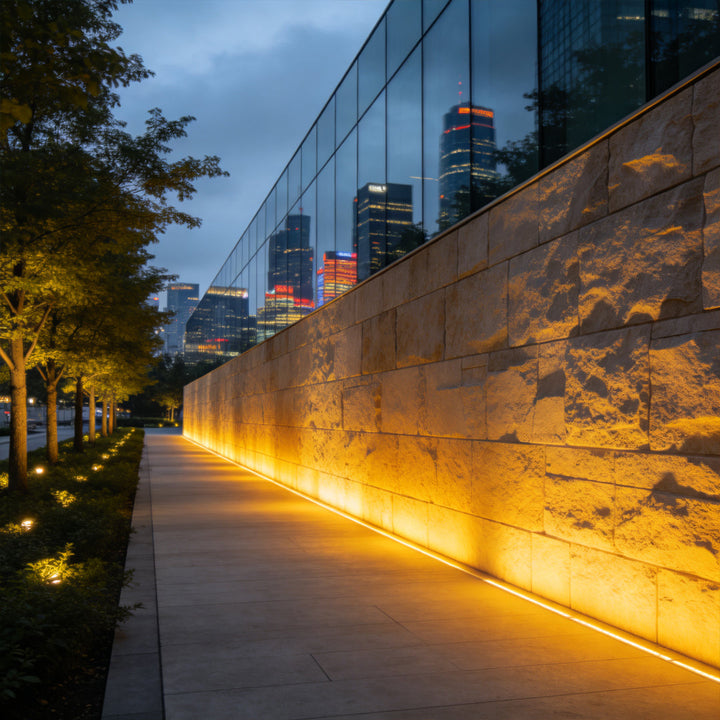 Utomhus Väggtvätt Belysning LED Rotatable 360° Landskapsljus