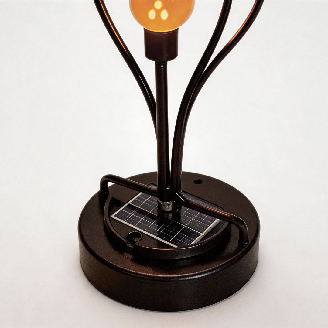 【4 ST】 Flamma Solenergi Trädgårdslampor Utomhus Landskapsdekoration Ljus