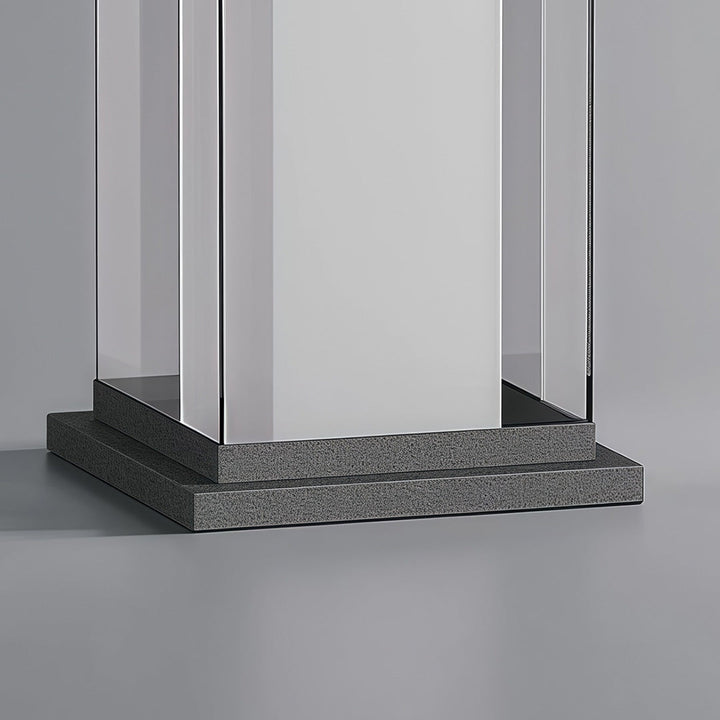 Kvadratisk Bollard Lampa Utomhus LED Landskapsbelysning