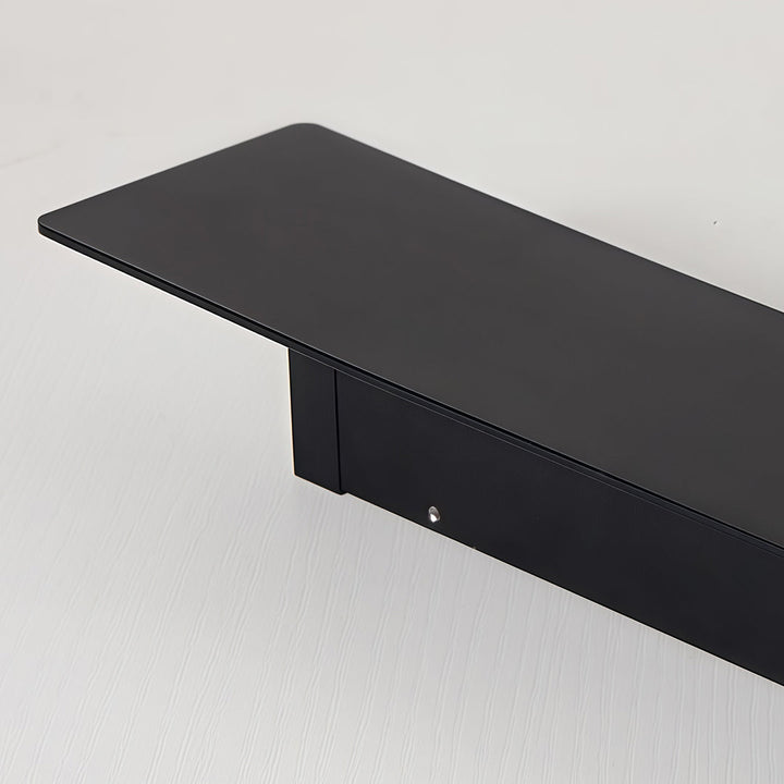 Svarta upp- och nedvägglampor Modern Minimalistisk LED-lampa