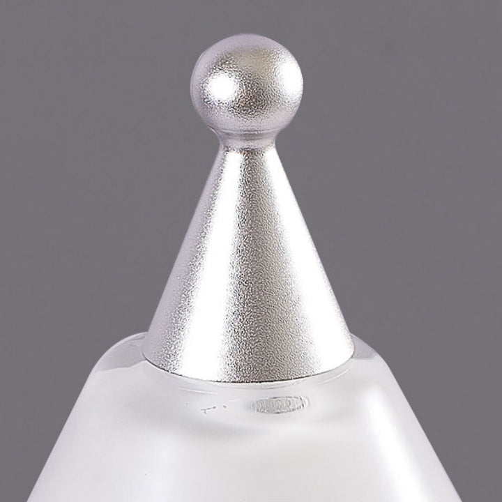 Vit samtida bordslampa Cedar julgran bordslampa