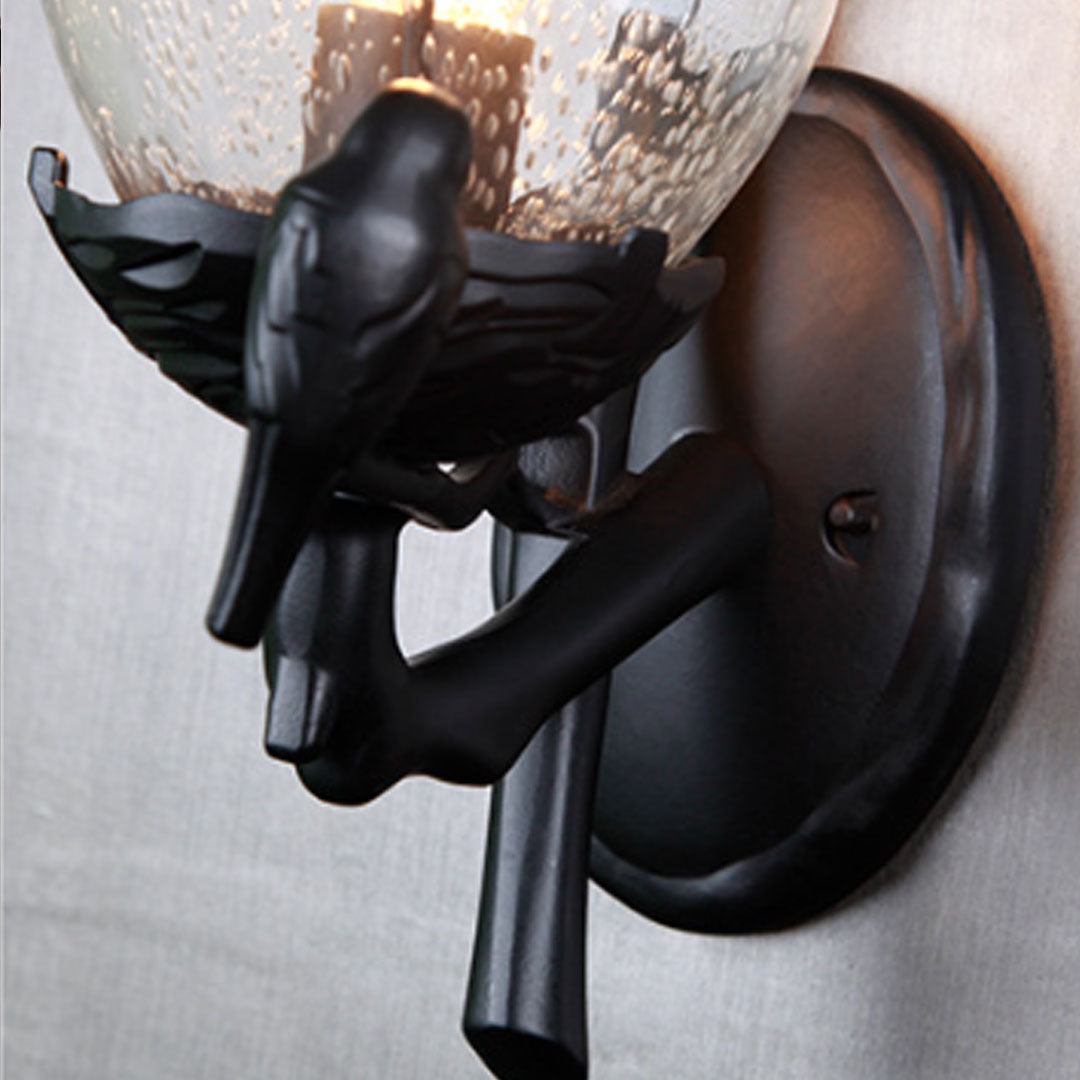 Fågel Vägglampa Europeisk Stil Kreativ Utomhuslampa