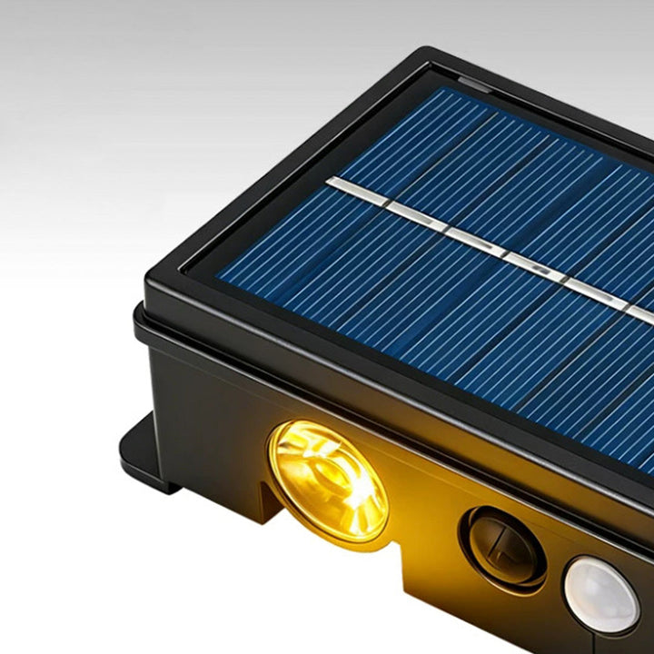 【2 ST】Utomhus Solar Deck Lampor LED In-Ground Landskapsbelysning