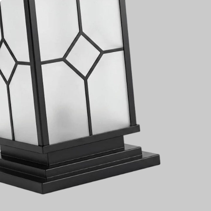 Bollard Trädgårdslampa Modern Utomhus Landskapsbelysning