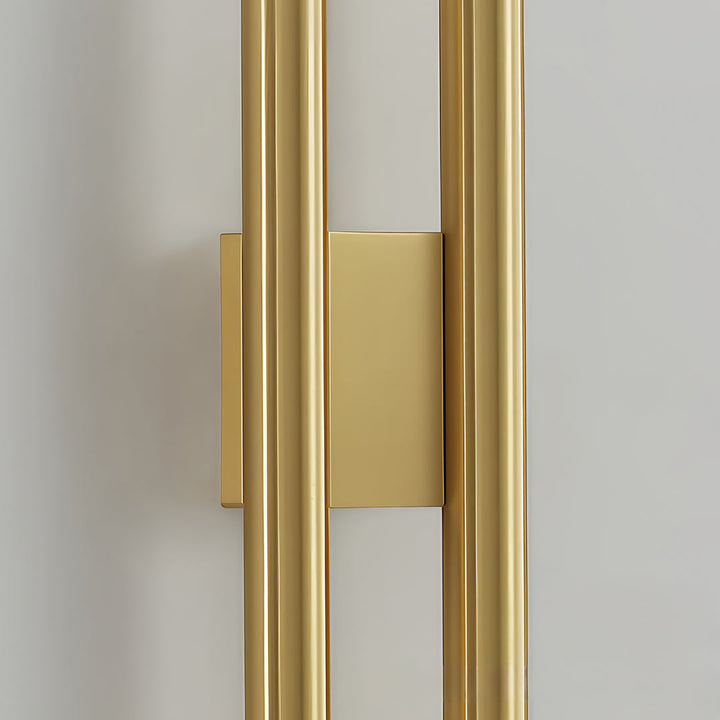 Modern Linjär Vägglampa Lyx H65 Solid Koppar Ljus