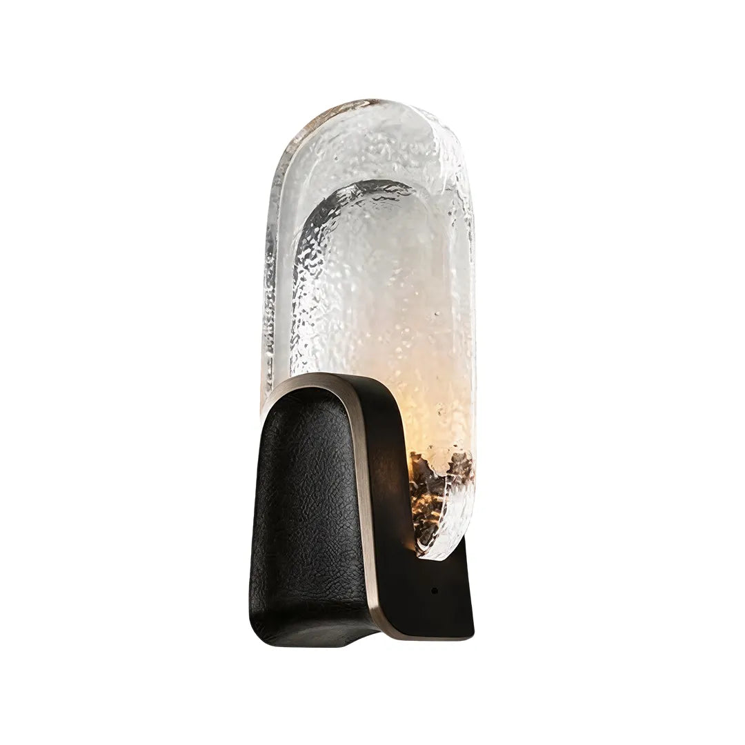 Art Deco Vägglampa Belysning Lyxig Texturerad Glasljus