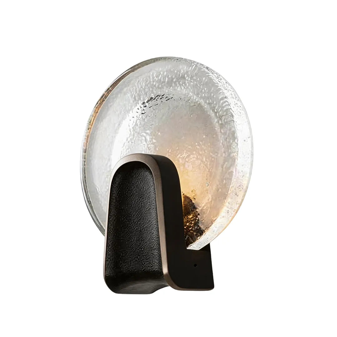 Art Deco Vägglampa Belysning Lyxig Texturerad Glasljus
