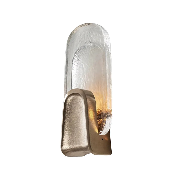 Art Deco Vägglampa Belysning Lyxig Texturerad Glasljus