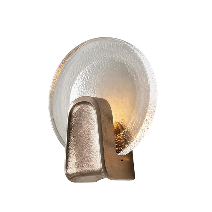 Art Deco Vägglampa Belysning Lyxig Texturerad Glasljus