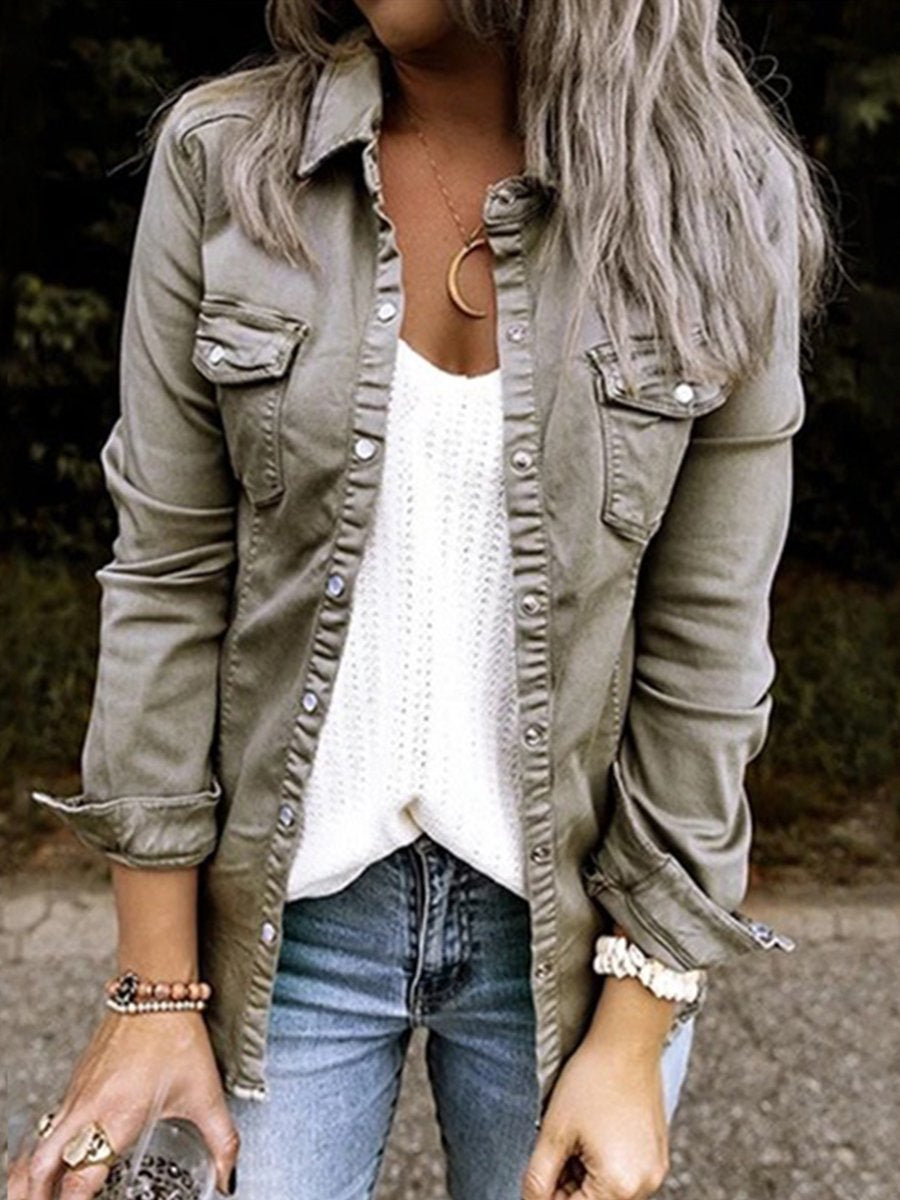 | Old denimjacka