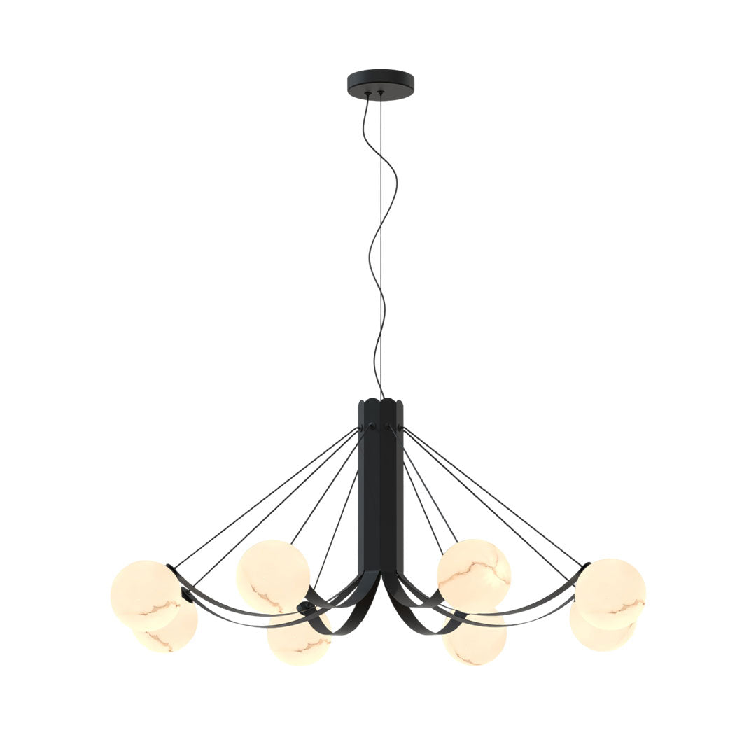 Svart Kandelaber Modern Kreativ Minimalistisk Taklampa