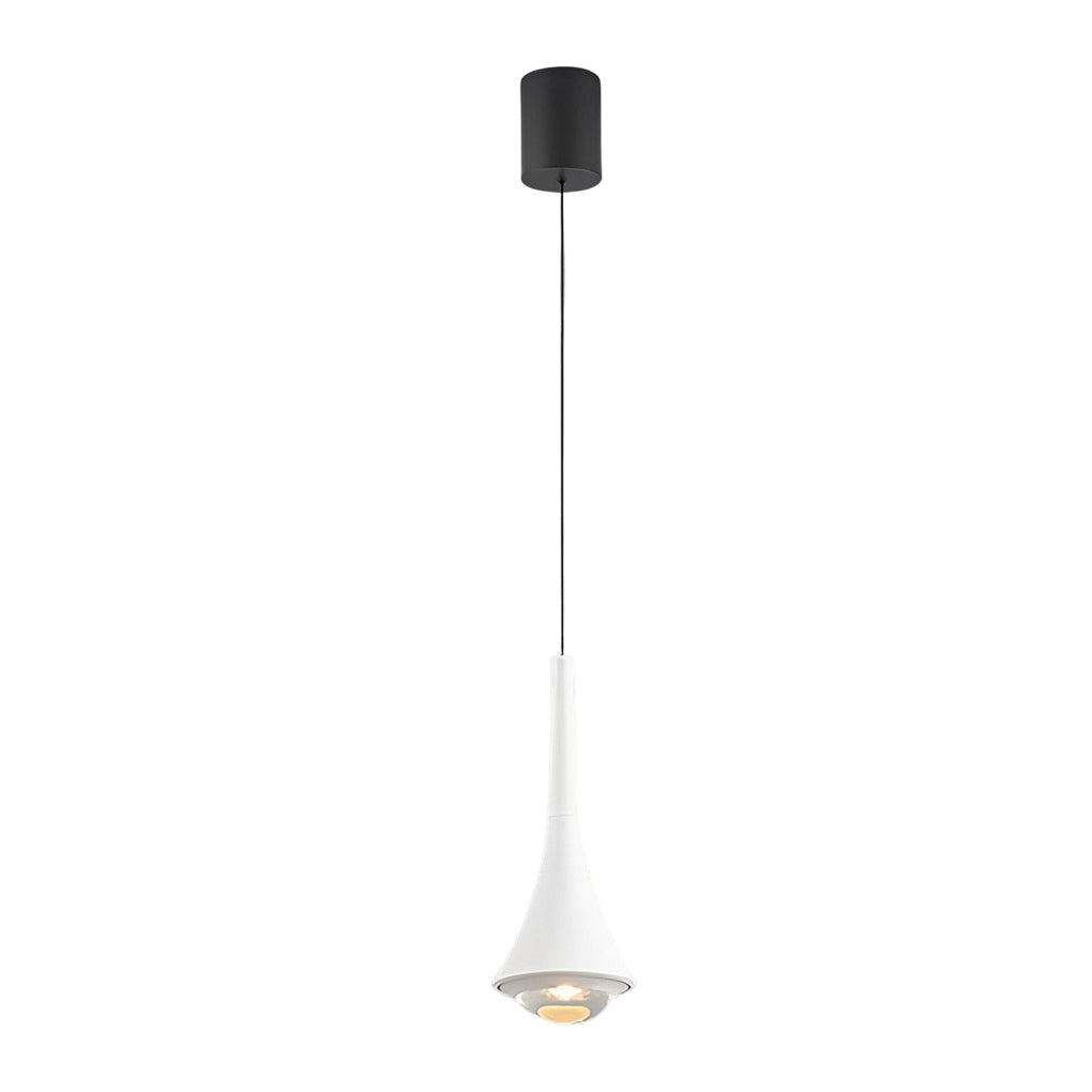 [Öppen-låda] Svarta konformade pendellampor Moderna kreativa LED taklampor