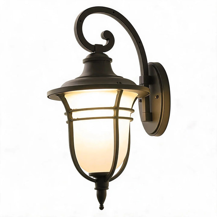 Vintage Vägglampa Utomhus Glaslyktor