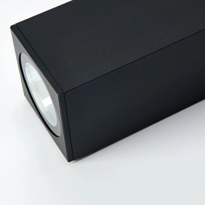 Utomhus Up Down Vägglampor Fyrkantig Minimalistisk Vattentät Lampa