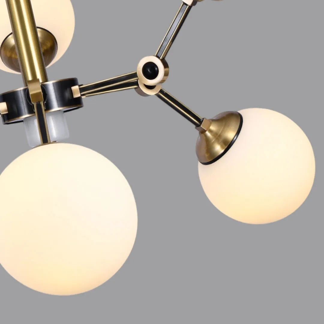 Bubbelbelysningskronor Modern Molekylär Glas Taklampa