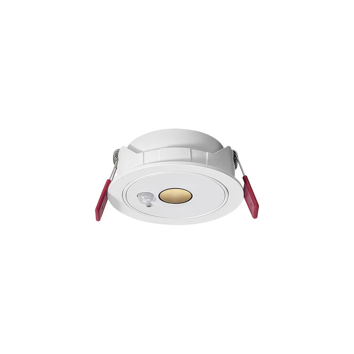 【4 PCS】Tak med Spotlights Rörelsesensor Bländskyddad LED-lampa