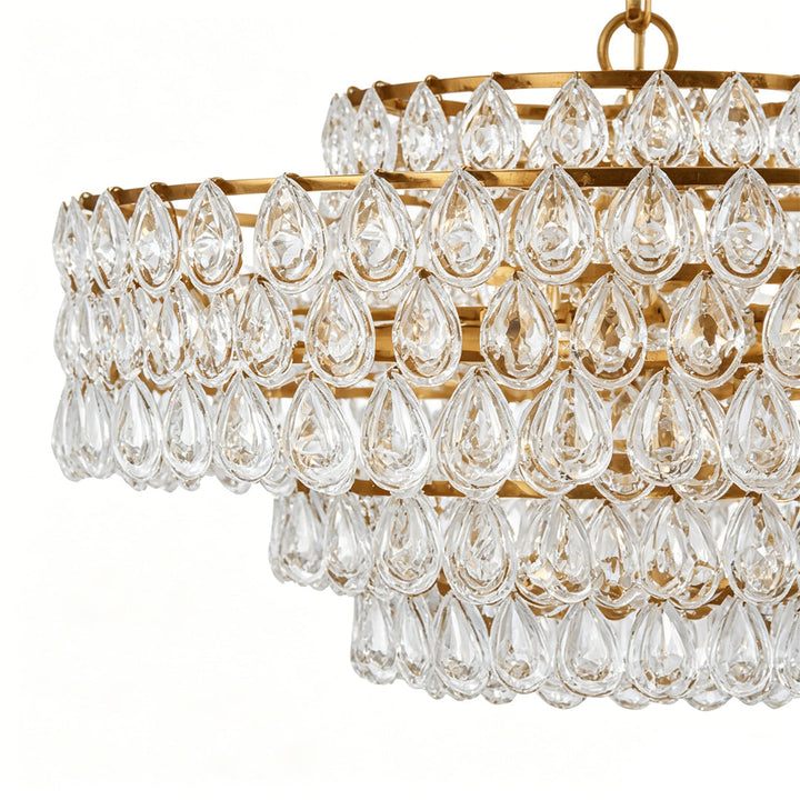 Kronljus Crystal All-Koppar Postmodern Lyx Taklampa