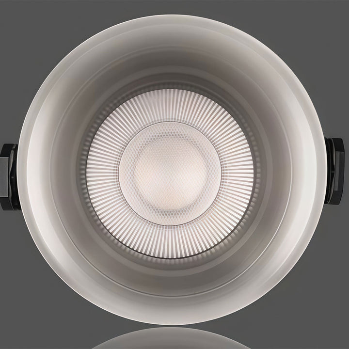 2 ST Infälld Takspotlight Ramfri Silver Bländfri Ljus