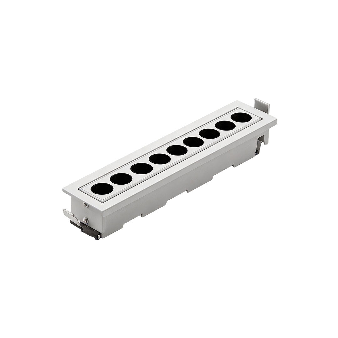 2 ST LED Infällda Takspotlights Grille LED Linjär Lampa