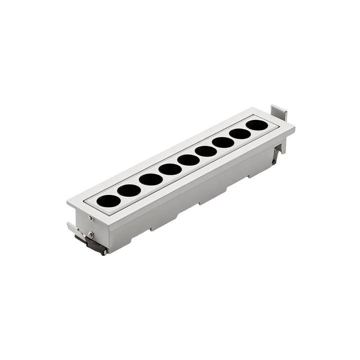 2 ST LED Infällda Takspotlights Grille LED Linjär Lampa