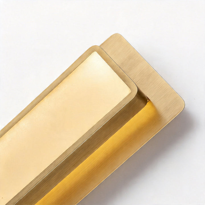Guld Vägglampor Messing Naturlig Marmor Lyx Belysning