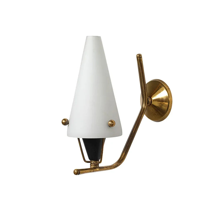Kona Vägglampa Vintage Stil Glas Ambient Väggsconce