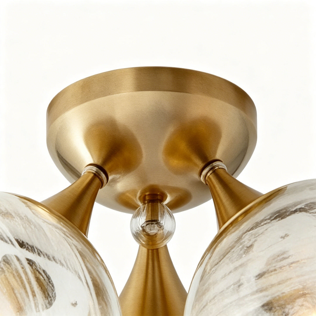 Nutida Taklampor Klassisk Molnglasbelysning