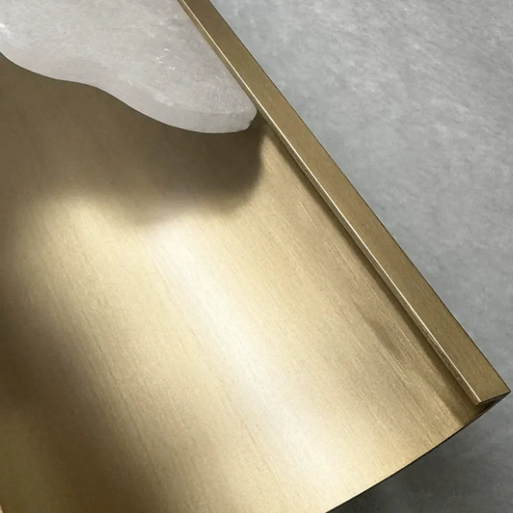 Samtida Inomhus Vägglampor Lyxig Vertikal Marmor Belysning
