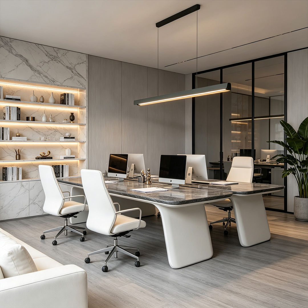 LED Linjär Upphängd Lampa Modern Minimalistisk Pendellampa