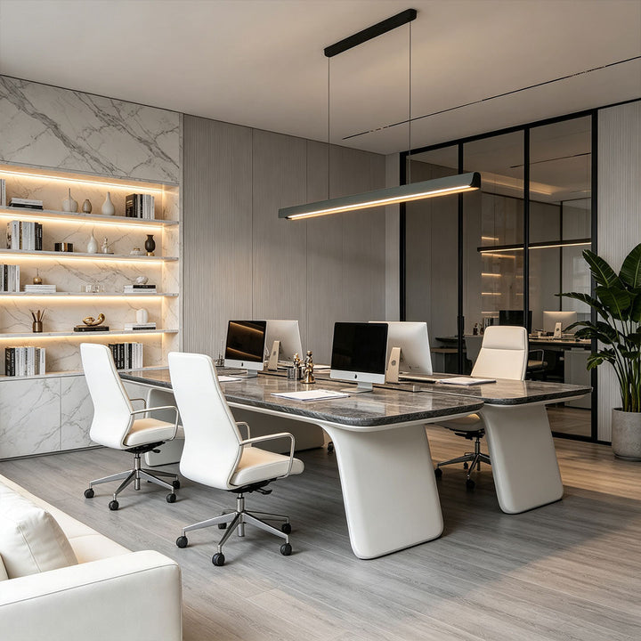 LED Linjär Upphängd Lampa Modern Minimalistisk Pendellampa
