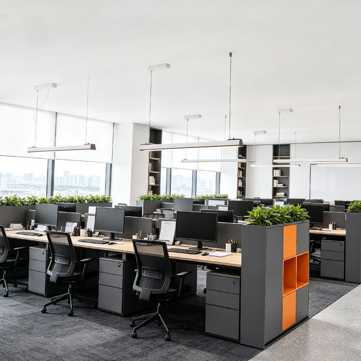 LED Linjär Upphängd Belysning Modern Minimalistisk Taklampa