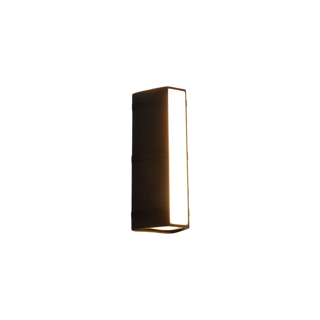 Linjära upp-och-ned vägglampa Modern Minimalistisk Utomhusbelysning