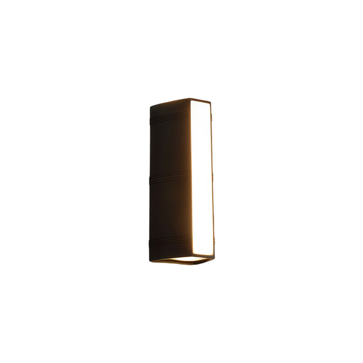 Linjära upp-och-ned vägglampa Modern Minimalistisk Utomhusbelysning