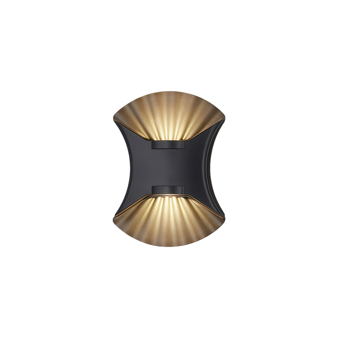 Utomhus Up Down Vägglampa Modern Dubbel-Skal LED Trädgårdslampa