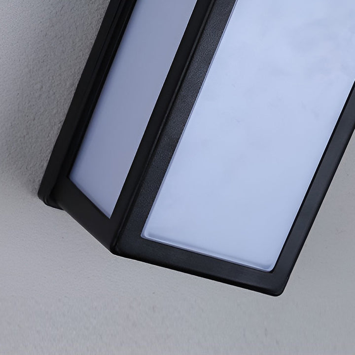 [Open-Box]Samtida Utomhus Vägglampa Svart LED Vattentät Lampa