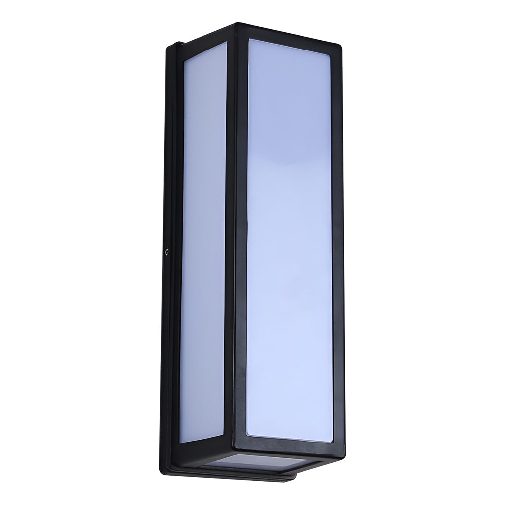 [Open-Box]Samtida Utomhus Vägglampa Svart LED Vattentät Lampa