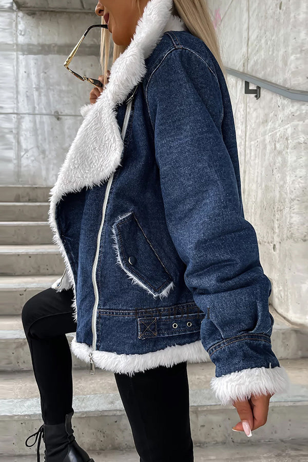 | Ull Patcharbete Revers Lös casual Jacka