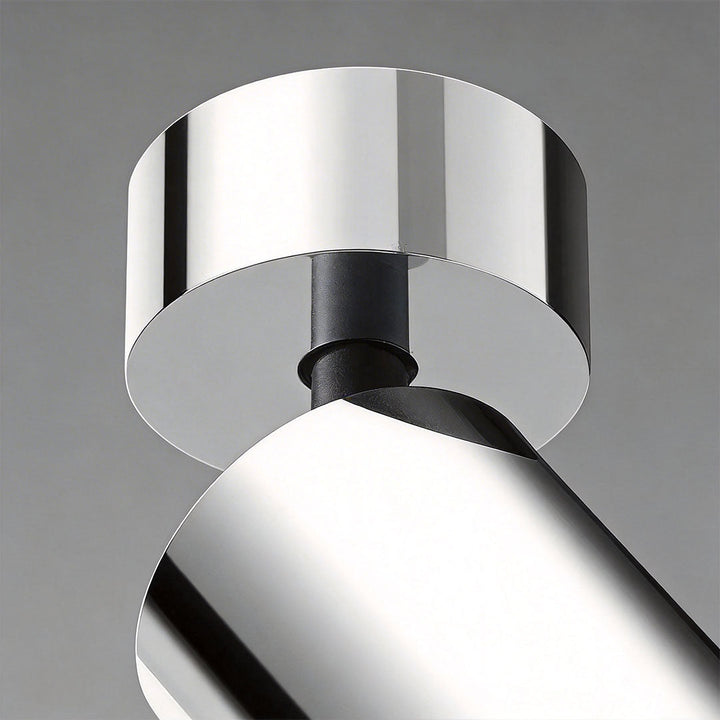2 ST Spotlights Silver Full-Spectrum LED Lampa