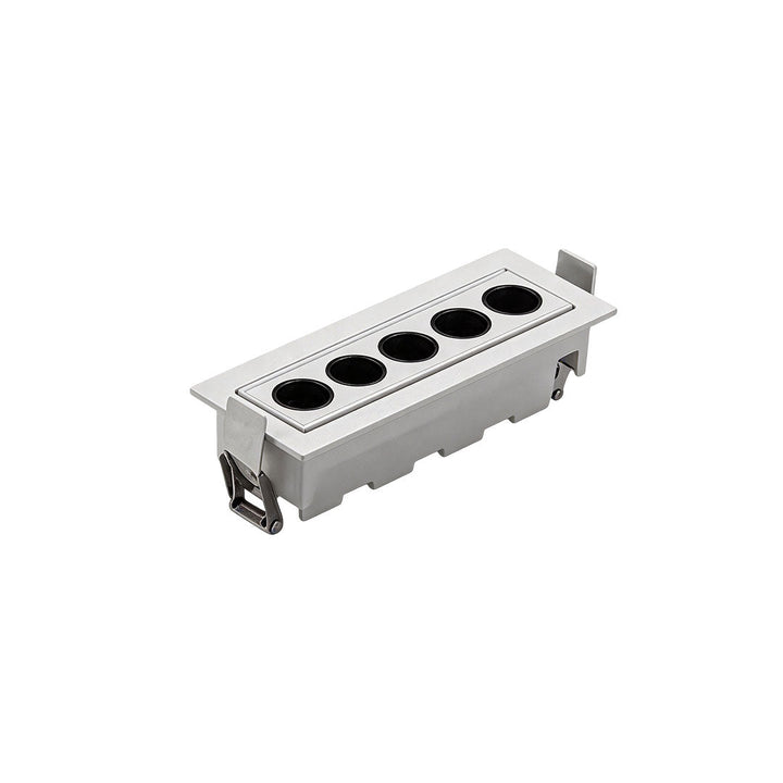 2 ST LED Infällda Takspotlights Grille LED Linjär Lampa
