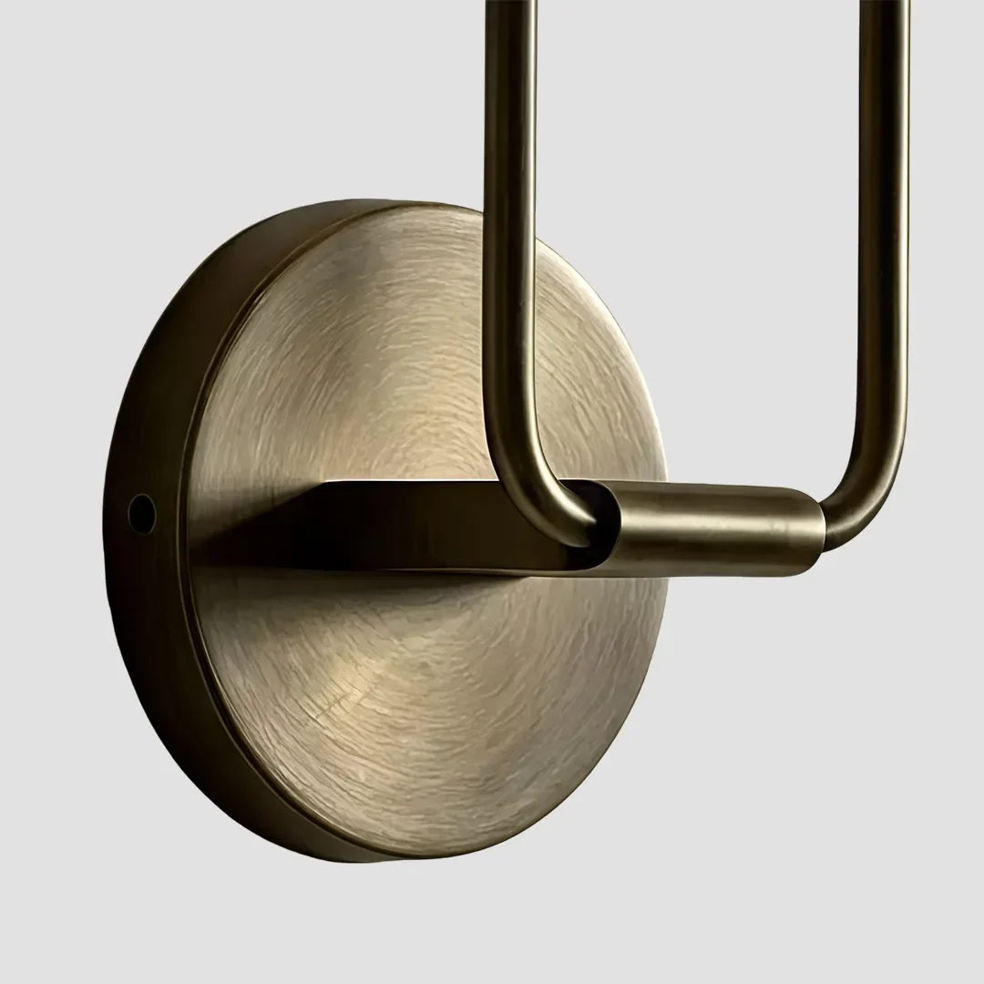 Dubbel Vägglampa Amerikansk Vintage Marmor Ljus