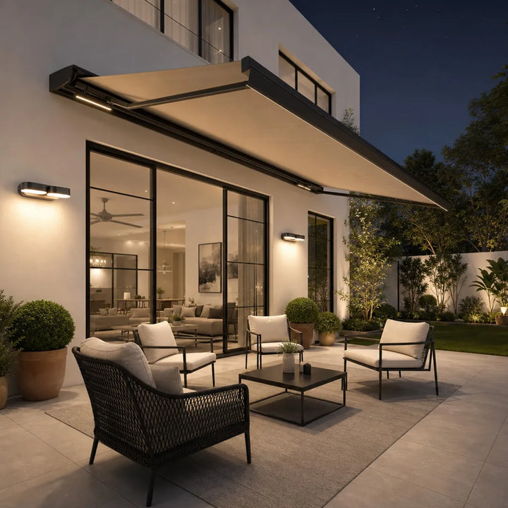 Dubbel Väggbelysning Modern 340° Rotera LED Lampa